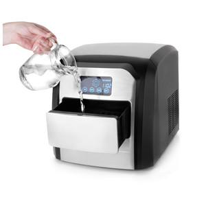 Macchina per il ghiaccio portatile da 2,5 litri con display digitale e paletta per uso domestico e in ufficio - Product Image 2