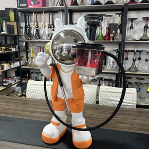 Grandes sculptures d'astronautes en résine pour intérieur et extérieur, chichas pour bars, cafés et salons de chicha. - Product Image 5