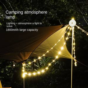 Cadena de Luces LED Recargable, Impermeable, Portátil, USB, Regulable, para Camping, con Certificación CE, DC 6V, 2 Años de Garantía - Product Image 2