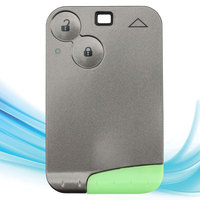Coque de remplacement pour clé de voiture MS à 2 boutons pour Renault