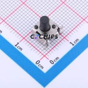 TS-1045AD-A10B3-D2 Tactile Switch SMD Switch Single Pole Single Throw Round Button 2.5N Horizontal Mount - Product Image 1
