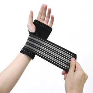 Nylon Spandex Power Lifting Weightlifting Hand Thumb Wrist Support Hand Wrist Support