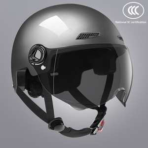 Preço de Fábrica Novo Capacete Elétrico ABS Padrão Nacional para Motocicleta, Ventilação Universal para Todas as Estações, Capacete Aberto com Bateria, Certificação CCC - Product Image 6