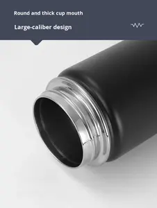 Termo de Acero Inoxidable 304 de 18 oz con Pajita, Gran Capacidad, Aislamiento Térmico de 12 a 24 Horas para Deportes al Aire Libre y Regreso a Clases - Product Image 6