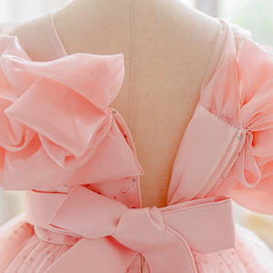 Vestidos de Tutú de Nuevo Estilo para Niñas, Vestido de Fiesta de Moda, Vestido de Niña para Actuación, Vestido de <span class=keywords><strong>Pasarela</strong></span> con Lentejuelas, Vestido de Encaje - Product Image 4