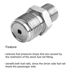 Connecteur de rail de carburant en acier inoxydable M18X1.5 à M14X1.5 pour Chevrolet Silverado GMC Sierra - Product Image 5