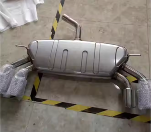 Silenciadores de escape de coche de fábrica para VW Golf 7 Silenciador de escape para VOLKSWAGEN GOLF MK 7 Golf 7 R Puntas de escape dobles - Product Image 2