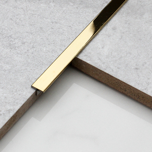 <span class=keywords><strong>Profil</strong></span>é de finition mural <span class=keywords><strong>en</strong></span> acier inoxydable <span class=keywords><strong>en</strong></span> forme de <span class=keywords><strong>T</strong></span> pour carrelage, design moderne, or miroir, <span class=keywords><strong>profil</strong></span>é <span class=keywords><strong>en</strong></span> <span class=keywords><strong>T</strong></span> SS 316 - Product Image 6