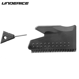 Pettine Professionale Underice per Cera da Surf per Acque Fredde, Calde e Tropicali, in Acciaio Inossidabile con Denti Affilati per Pulizia Profonda, Strumento per Tavole da Surf - Product Image 3