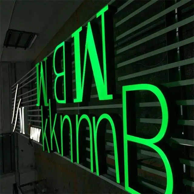 3D lighting resin epoxy led channel letter sign bending machine making 3d sign