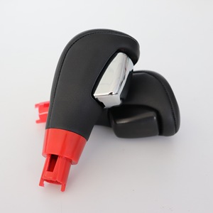 Ford Car Gear <b>Knob</b> Leather Chrome Plated All Black Ergonomic <b>Shift</b> <b>Knob</b> For Ford Vehicles - Product Image 4