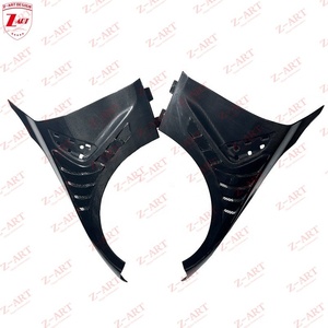 Aile avant en fibre de carbone sèche Z-ART 2021+ pour BMW <span class=keywords><strong>M4</strong></span>, aile ventilée en fibre de carbone préimprégnée pour BMW <span class=keywords><strong>M4</strong></span> G82 G83, aile avant à persiennes - Product Image 6