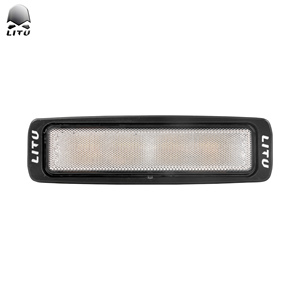 30W 6 pulgadas de doble color Led Barra de luz de trabajo iluminación láser para todoterreno camión Tractor Pickup Assist - Product Image 1