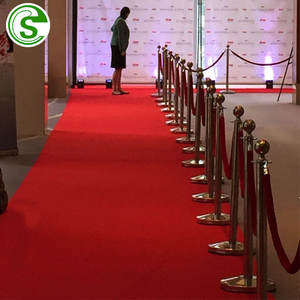 Vendita calda lobby montanti in ottone <span class=keywords><strong>post</strong></span> corda di velluto rosso controllo della folla <span class=keywords><strong>stanchion</strong></span> vip - Product Image 6