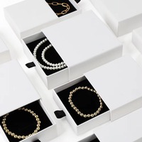 Boîte rigide personnalisée pour cosmétiques et bijoux, emballage en carton avec doublure en éponge, taille et couleur personnalisées, logo, MOQ 50 pièces