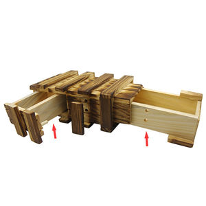 Trucchi magici scatola segreta di legno scatola magica con giocattoli educativi segreti <span class=keywords><strong>per</strong></span> <span class=keywords><strong>bambini</strong></span> scatola Puzzle in legno - Product Image 5