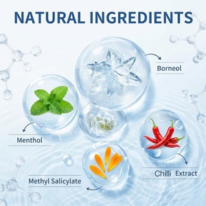 Crème Analgésique Naturelle à Base de Plantes pour Douleurs Musculaires, Articulaires, du Corps, des Genoux, du Cou et des Épaules, Baume Chauffant et Rafraîchissant pour les Douleurs du Dos et des Os - Product Image 2