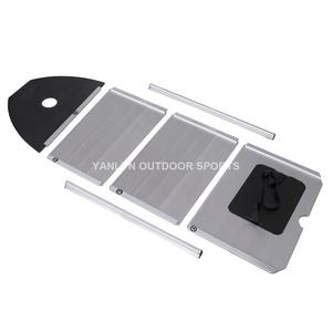 Panic Buying 430cm PVC Inflable Paddle Boat Vela Dinghy Sport Rib Boat con piso <span class=keywords><strong>de</strong></span> aluminio - Product Image 4