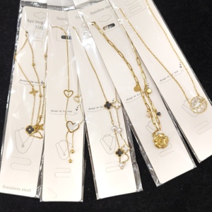 ต่างหูเงินแท้ 925 คุณภาพสูงสำหรับผู้หญิง สร้อยคอไทเทเนียมคู่ สร้อยข้อมือหรูหรา แหวน เครื่องประดับ กล่องสุ่ม ขายส่ง - Product Image 3