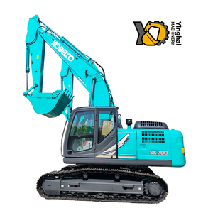 รถขุด Kobelco SK200 ใหม่เอี่ยมพร้อมเครื่องยนต์ไฮดรอลิกแบบตีนตะขาบ รถขุดขนาดใหญ่ 20 ตัน ได้รับการรับรองมาตรฐาน CE ISO ในราคาประหยัด - Product Image 3