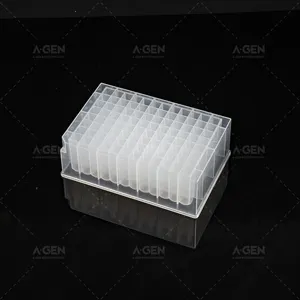 Polypropylene 2.3ml Reaction plate 96 Square V Bottom Deep Well Plate Nunc No. 95040452 for DNA/RNA extraction