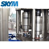 Machine de remplissage d'eau potable automatique 3 en 1 pour petites entreprises, mini, petite, pour bouteilles d'eau minérale, d'eau de source, d'eau de table, 200 ml, 250 ml, 500 ml