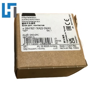 โมดูลสวิตช์เสริม2NO + 2NC 3RH1921-1XA22-0MA0ตัวควบคุมการเขียนโปรแกรม PLC ใหม่ดั้งเดิมมี3RH19211XA220MA0ในสต็อก - Product Image 1
