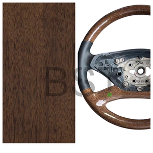 Brown Walnut Wood Grain Water Transfer Printing <strong>Film</strong> PVA <strong>Hydrographics</strong> Material for Car Center Console Modification - Product Image 3