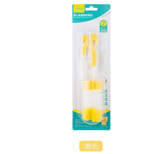 Soft Reusable Newborn <strong>Kids</strong> Washing Nipple Product Silicone Travel Baby Bottle Cleaning Brush <strong>Set</strong> - Product Image 1