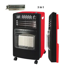 Riscaldatore elettrico e a Gas gpl istantaneo pieghevole con ventilatore ad aria calda