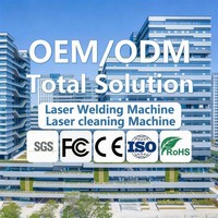 Peralatan Pengelupasan Lapisan Tebal Industri dengan Laser Serat Pulsa 1000 Watt Pendingin Air Berat, Tipe Genggam