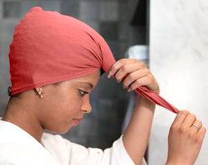 YSD Stylish Organic Elastic Cotton <b>Hair</b> <b>Towel</b> <b>Wrap</b> Super Absorbent for Full Curly <b>Hair</b> Quick-Dry Feature - Product Image 3