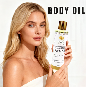 إكسير ترميم البشرة، زيت الجسم الكامل بفيتامين سي وفيتامين هـ، مزيل للجفاف، مفتح طبيعي للبشرة، زيت أساسي بالجلوتاثيون - Product Image 3