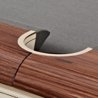 Table de billard/snooker de luxe Ozsmei en bois massif et ardoise, 7/8/9 pieds, durable et personnalisable pour usage commercial ou domestique