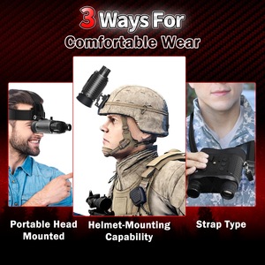 Xu hướng sản phẩm 2024 New arrivals Tầm xa hồng ngoại tầm nhìn ban đêm 4K độ phân giải 8X Zoom ống nhòm săn bắn kính - Product Image 4