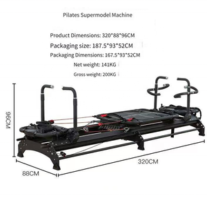 Nuova Macchina <span class=keywords><strong>Pilates</strong></span> Megaformer in Lega di Alluminio, Design Personalizzato e Durevole per Allenamento Yoga - Product Image 3