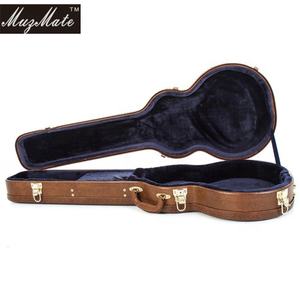 Etui rigide pour guitare électrique pour étuis de guitare en cuir de style <span class=keywords><strong>Les</strong></span> <span class=keywords><strong>Paul</strong></span> verrouillables OEM - Product Image 1