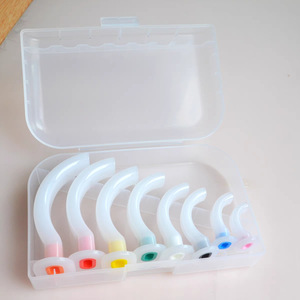 Juego de 8 piezas, nuevo equipo médico oral de buena calidad, diferentes tamaños, desechable, colorido, vía aérea orofaríngea, Guedel - Product Image 1