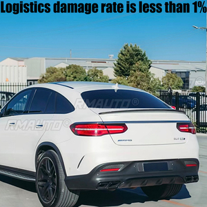 Alerón Trasero para Maletero de Coche Estilo AMG para Mercedes Benz Clase GLE Coupé C292 GLE350 400 450 550 GLE63, Accesorios ABS 2015-2019 - Product Image 2