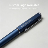 Elegante Bolígrafo Metálico con Diseño Moderno, Regalo Promocional Elegante para Empresas