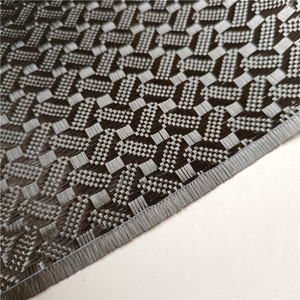 Tela de Fibra de Carbono 3k 280g con Patrón de Grano de Café, Bidireccional, para Uso Decorativo en Automóviles - Product Image 1