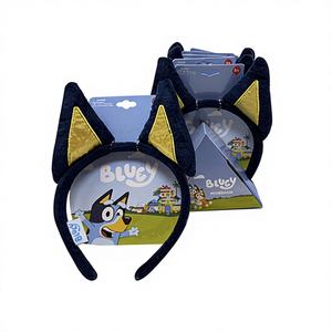 Lot de 150 serre-têtes en peluche ajustables et mignons en forme d'oreilles d'animaux Bluey pour enfants, expédiés en vrac depuis la Chine - Product Image 1