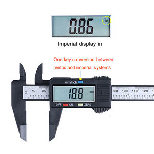 150mm dijital sürmeli kaliper ölçer slayt kaliper kural elektronik ölçme araçları - Product Image 2
