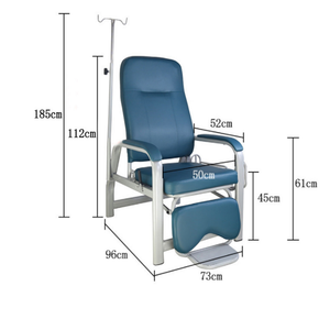 Kursi Rumah Sakit murah kursi infusi pasien medis kursi infus dengan tiang IV untuk dijual - Product Image 2