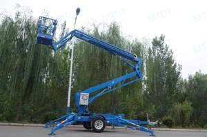 <span class=keywords><strong>Lift</strong></span> <span class=keywords><strong>Boom</strong></span> Teleskopik Portabel Bertenaga Listrik, Dapat Dipindahkan dengan Trailer, Bersertifikasi CE - Product Image 5