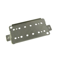 Custom Precision Guitar Pickup Base Platen Sheet Metal Fabricated Custom Bending Musical Instrument Metal Support Bracket