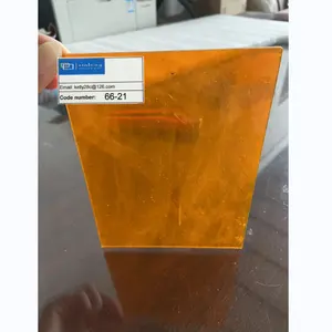 DIY मोज़ेक क्राफ्ट वर्क्स कला आपूर्तिकर्ता के लिए टिफ़नी ग्लास शीट्स पारभासी लाल नारंगी कैथेड्रल सना हुआ ग्लास