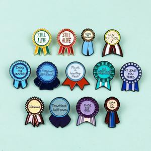 Herstellergefertigte Pins Broschen Sarkastische Zitate Lustige Emaille-Pins Metall-Abzeichen Anstecknadeln für Kleidung Hut Accessoires - Product Image 2