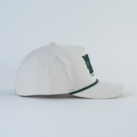 Op maat geborduurde logo 5-panel baseball pet 6-panel 100% nylon gestructureerde borduurwerk snapback cap