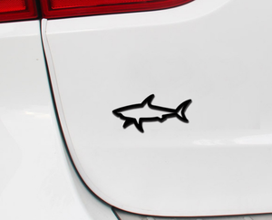 Metal Shark Body Stickers For Fender Self Adhesive Fashion <b>Car</b> <b>Decals</b> Decorative Side Emblem - Product Image 2
